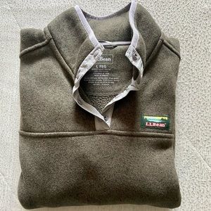 L.L. Bean Quarter Snap Fleece Pullover